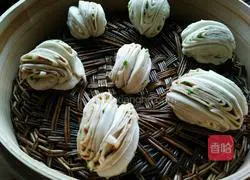 Illustration of how to make sesame rolls 21