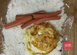 Illustration of how to make glutinous rice balls 7