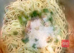 Illustration of how to make homemade cold noodles (not spicy) 4