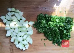 Illustration of braised noodles with fungus, vegetable and pumpkin 3