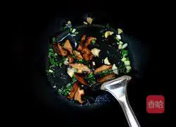 Yuba and shiitake mushrooms Illustration of soup rice noodles 5