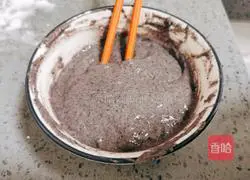  Illustration of how to make black rice cake 10