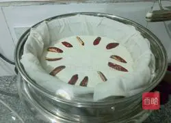 Illustration of how to make hair cake (mixed rice and noodles) 9