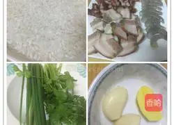 Illustration of how to make claypot rice 1