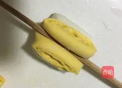 Mandarin Duck Sweet Illustration of how to make Hanamaki 9