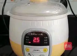 Illustration of how to make double rice pear porridge (baby food supplement) 3