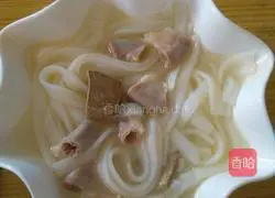 Illustration of how to make pork rice noodles 4