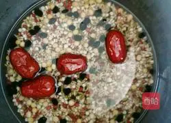 Illustration of how to make multigrain porridge 2