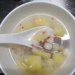 Osmanthus and pineapple dumplings