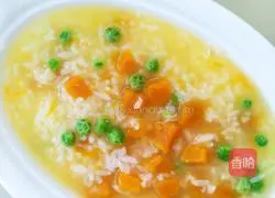 Beauty and beauty ~ Illustration of how to make pumpkin rice porridge 8