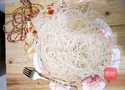 Hot and sour rice noodles Illustration of how to do it 1