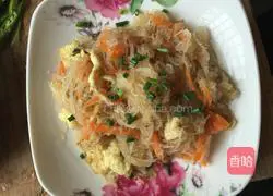 Illustration of how to make fried rice noodles 9