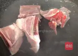 Baby Complementary Food: Corn Grits and Pork Ribs Porridge Recipe Illustration 2