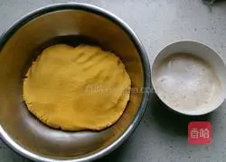 Illustration of how to make sweet cornmeal cake 1