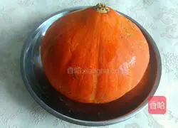 Illustration of how to make pumpkin rose rolls 1