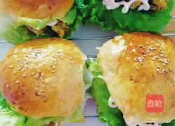 Chicken Leg Burger Recipe Illustration 19