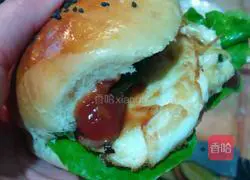 Illustration of how to make a lazy version of hamburger 3