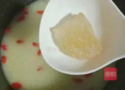 Illustration of how to make yam and millet porridge 9