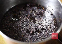 Black rice porridge recipe 2