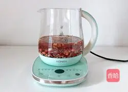 Red bean oatmeal rice porridge recipe 4