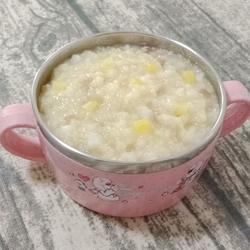 Millet, Yam and Apple Porridge (Baby Complementary Food)