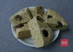 Illustration of how to make soybean and millet flour cake 7