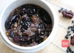 Illustration of how to make black bean and jujube porridge 5