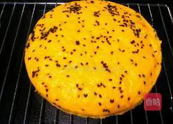 Illustration of how to make pumpkin sesame cake 9