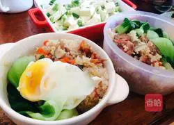 Mushroom and sausage braised rice (rice cooker Illustration of the recipe for lazy people 3