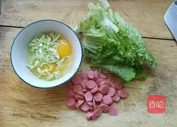 Illustration of how to make Chinese burgers 1