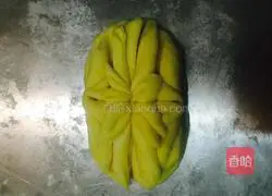 Cream Pumpkin Lotus Roll Recipe Illustration 5