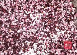 Illustration of how to make shrimp and black rice balls 1