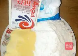 Cornmeal cakes Illustration of how to do it 1