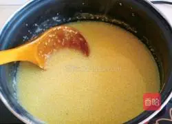 Illustration of how to make healthy green golden millet porridge 8