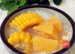 Corn and sweet potato porridge recipe illustration 6