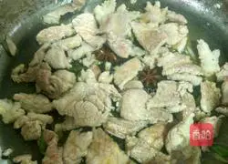 Illustration of how to make braised beans and noodles 6