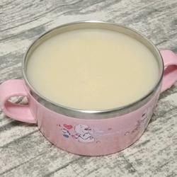 Apple oatmeal paste (baby food supplement)