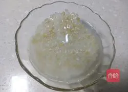 Illustration of how to make water chestnut brown rice porridge 2