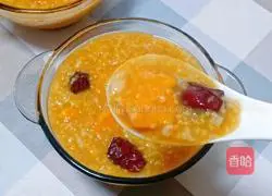 Illustration of how to make rice, millet and sweet potato porridge 10