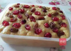 Illustration of how to make brown sugar cornmeal cake 9