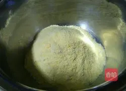 Illustration of how to make cornmeal cake 1