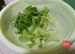 Illustration of how to make fried rice noodles 2