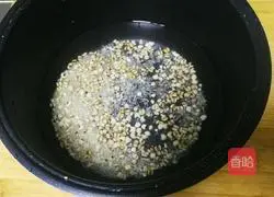 Illustration of how to make yam and barley porridge 2