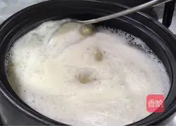 Illustration of how to make tofu and millet porridge 4