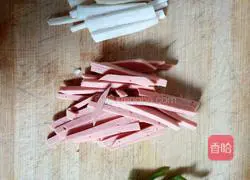 Illustration of how to make fried pasta 2