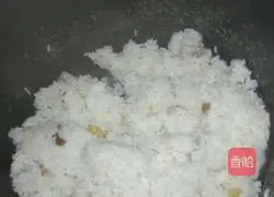 Dry taro and radish stewed Illustration of how to make rice 6