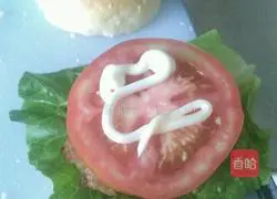 Illustration of how to make homemade burgers 7