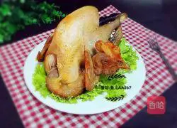 Rice cooker version of salt-baked chicken illustration 9