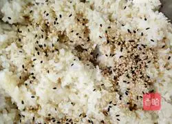 Illustration of how to make simple rice balls 2