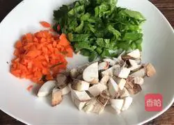 Illustration of how to make chicken and rice porridge 7